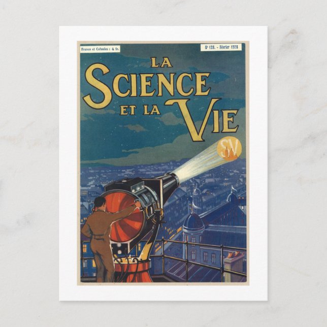 La science et la vie postkarte (Vorderseite)
