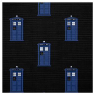 La science-fiction britannique de police de tissu
