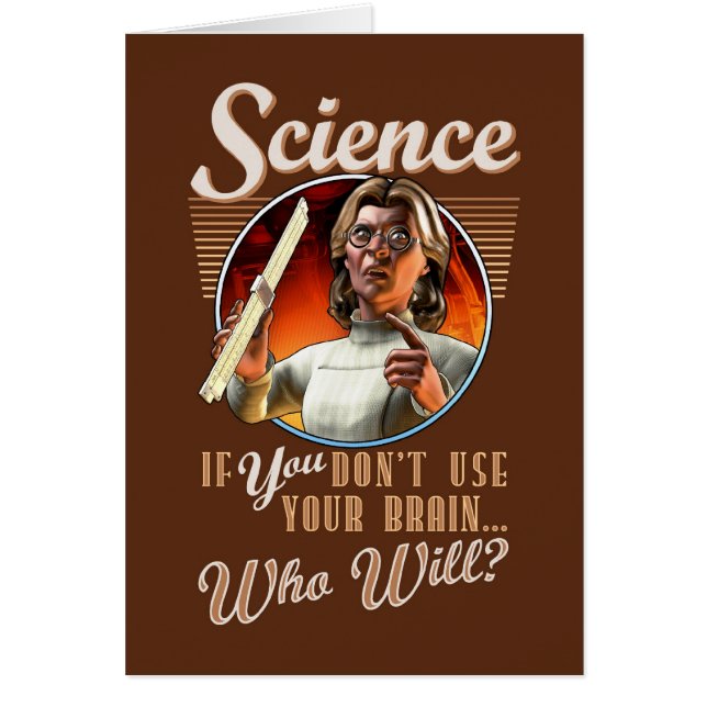 La Science : Si VOUS n'employez pas votre cerveau, (Devant)