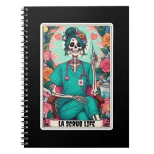 La Scrub Life Tarot Card Notebook Collection Notizblock