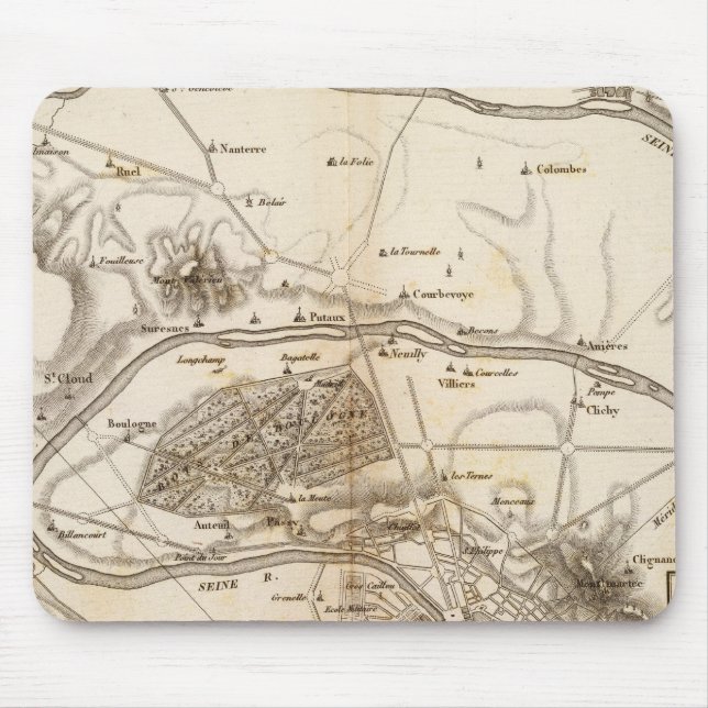 La Seine Mousepad (Vorne)