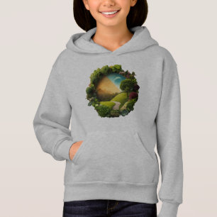 La sérénité dans la nature Sweat - shirt à capuche