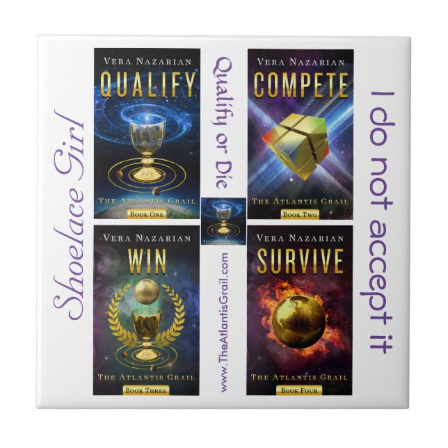 La série de Graal de l'Atlantide - carreau de (Devant)