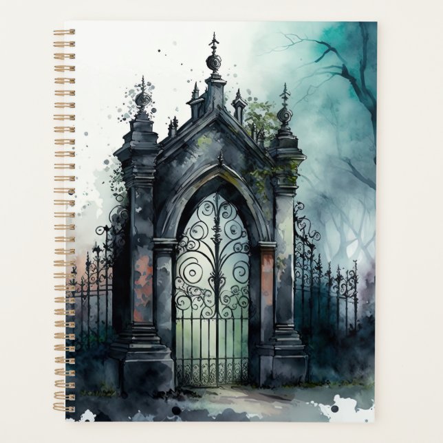 La série de portes du cimetière gothique Design 11 (Devant)