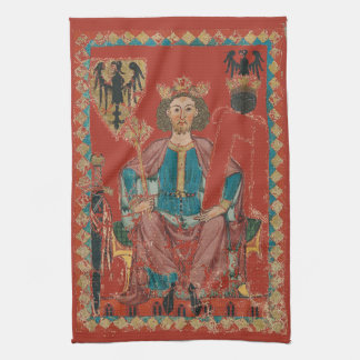 La serviette de cuisine de la Couronne