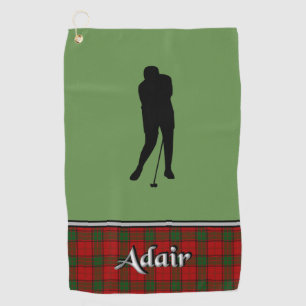 La Serviette de golf Adair Tartan