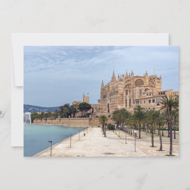 La Seu, die Kathedrale von Palma de Mallorca - Spa Einladung (Vorderseite)