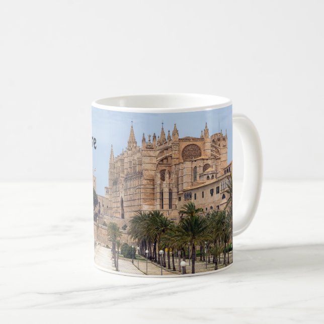 La Seu, die Kathedrale von Palma de Mallorca - Spa Kaffeetasse (VorderseiteRechts)