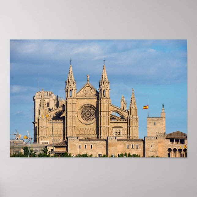 La Seu, die Kathedrale von Palma de Mallorca - Spa Poster (Vorne)