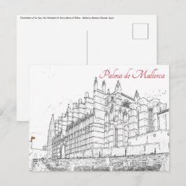 La Seu, die Kathedrale von Palma de Mallorca - Spa Postkarte