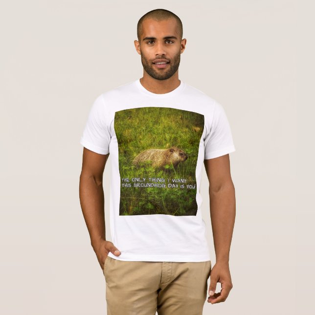La seule chose que je veux ce t-shirt de la Journé (Devant entier)