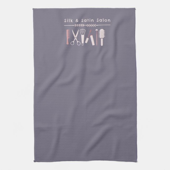 La signature Stylist - Serviette de salon personna (Vertical)