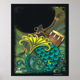 La Sirena Poster 16"x20"