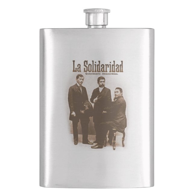 La Solidaridad Classik Flasche Flachmann (Vorderseite)