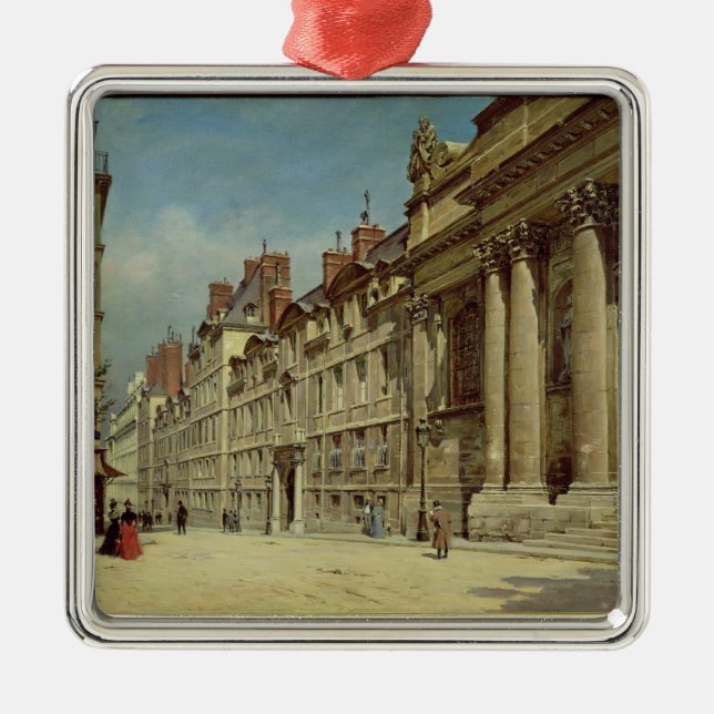 La Sorbonne Silbernes Ornament (Vorne)
