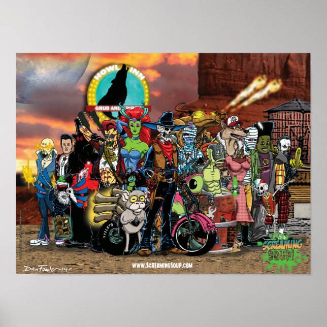 LA SOUPE DE SCREAMING ! Poster de la saison 1 (Devant)