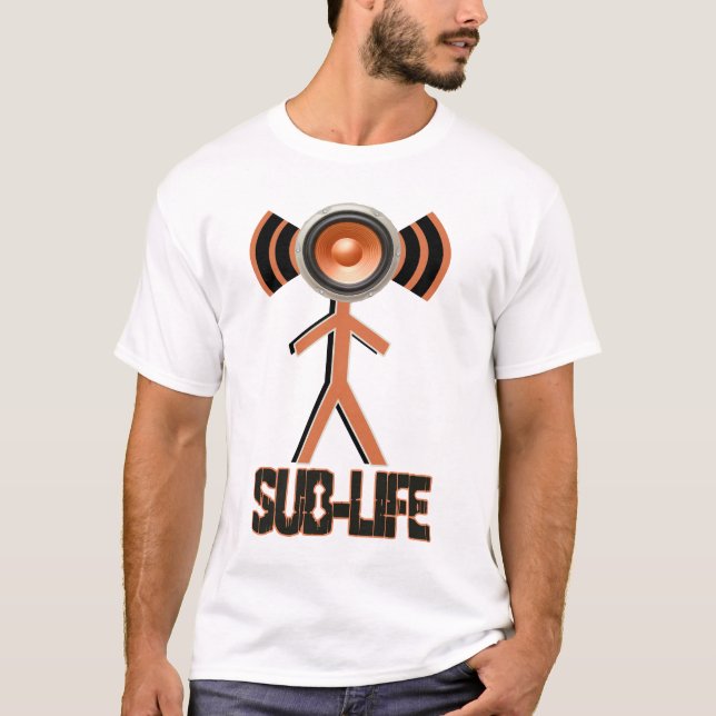 la sous vie - SOUS T-shirt BAS du shimmy DUBSTEP (Devant)