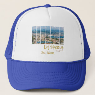 La Spezia Ligurien Italien Vintage-Souvenir Truckerkappe