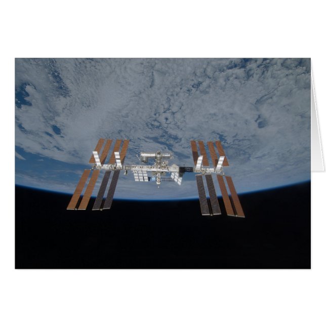 La Station Spatiale Internationale 2009 (Devant horizontal)