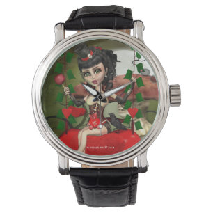 La sucrerie Apple aiment la montre gothique d'art