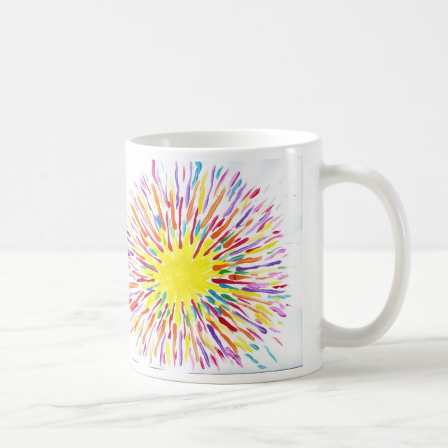 La sucrerie arrose la tasse de café d'artiste (Droite)