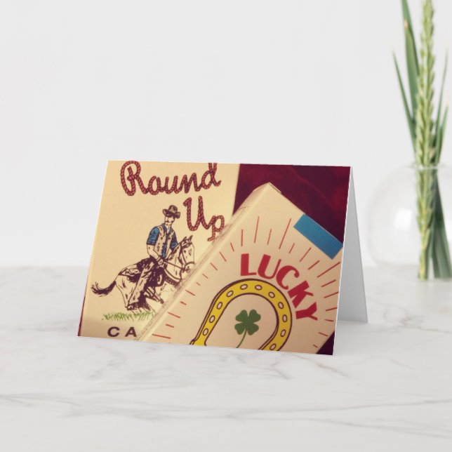 La sucrerie fume la carte de voeux (Devant)