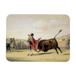 La Suerte de la Capa, 1865 (Farbelitho) Magnet