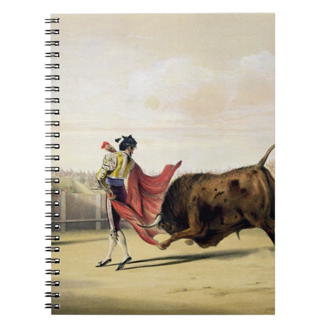 La Suerte de la Capa, 1865 (Farbelitho) Notizblock (Vorderseite)