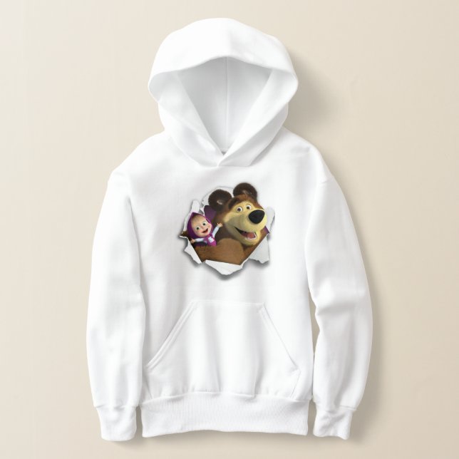 La Sweat - shirt à capuche de la petite fille Mash (Poser)