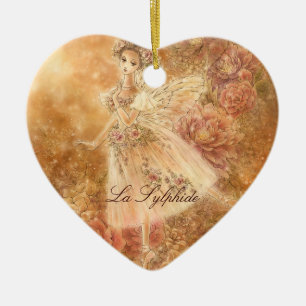 La Sylphide Ballett-Verzierung Keramikornament