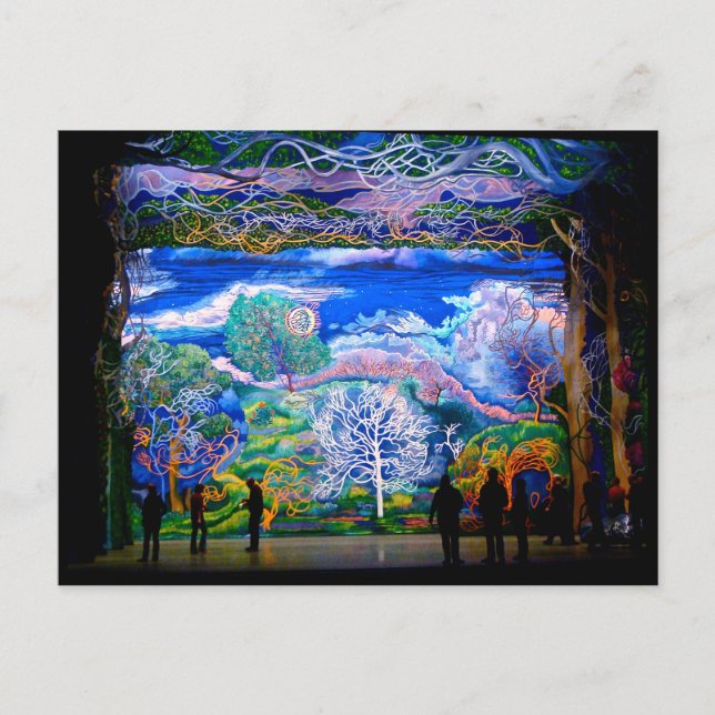 LA SYLPHIDE carte postale de la répétition techniq (Devant)