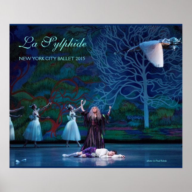 La Sylphide Poster von Madge & James (Vorne)