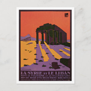 La Syrie Et Le Liban Palmyre Postkarte