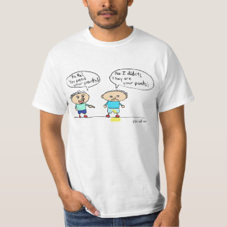 la table a tourné, T-shirt de valeur