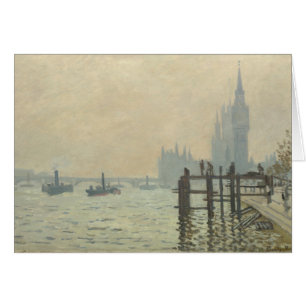 La Tamise au-dessous de Westminster par Claude Mon