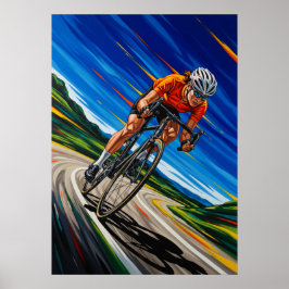 LA TANGENTE VIVE (The Sharp Tangent) - Original Ar Poster