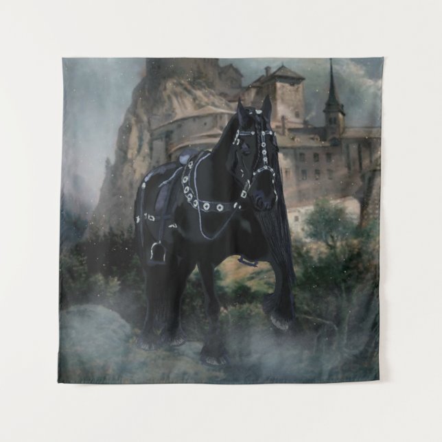 La Tapisserie du Cheval Médiéval (Devant)