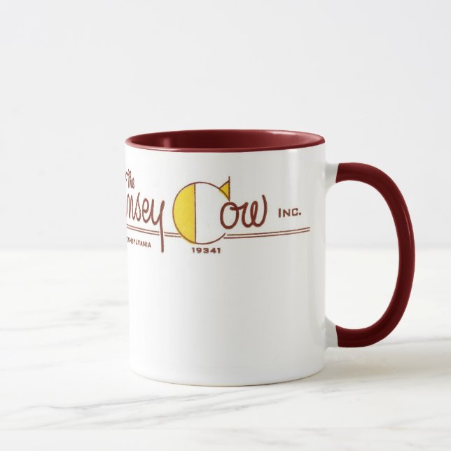 La tasse 15oz de vache à Guernesey (Droite)