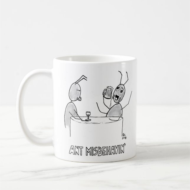 La tasse à café Ant Misbehavin' (Gauche)