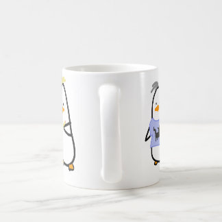 La TASSE aléatoire de pingouins - 3 oiseaux