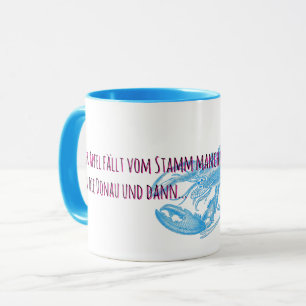La tasse allemande de la pomme