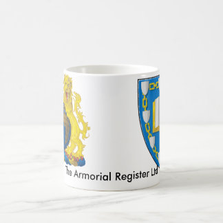 La tasse armoriale du registre 325g (11oz)