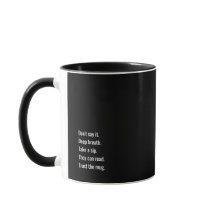 La tasse d'argument-bouchon de bureau, édition
