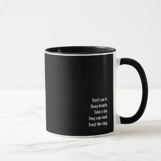 La tasse d'argument-bouchon de bureau, édition de