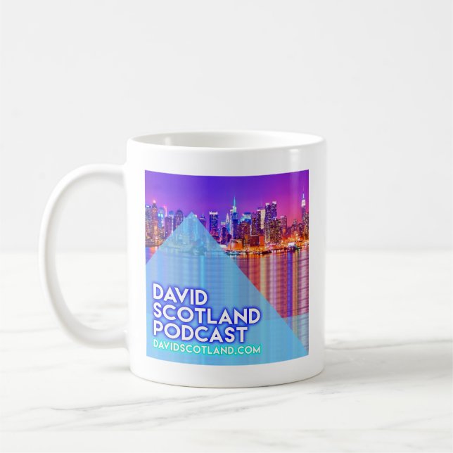 La tasse de café de Podcast de David Ecosse (Gauche)