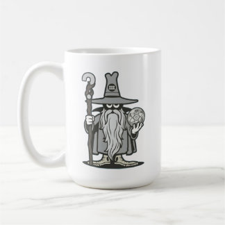 La tasse de café du vieil homme rapide !