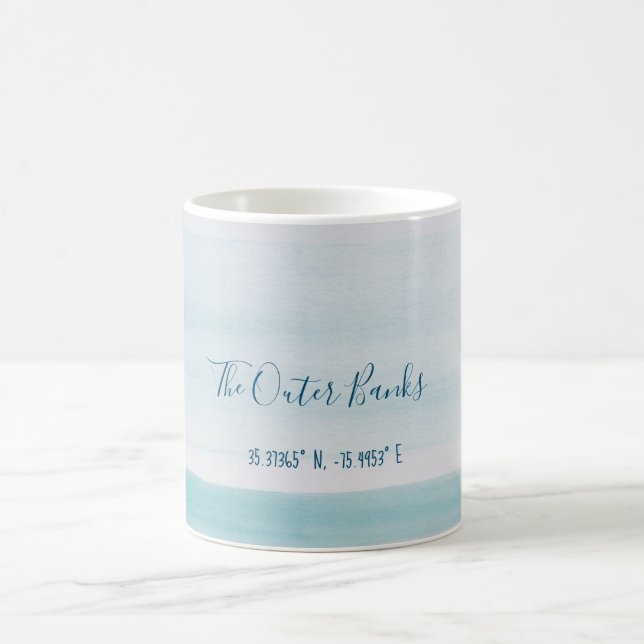 La tasse de café externe de banques (Centre)