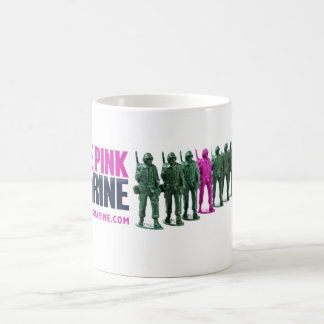 La tasse de café marine rose