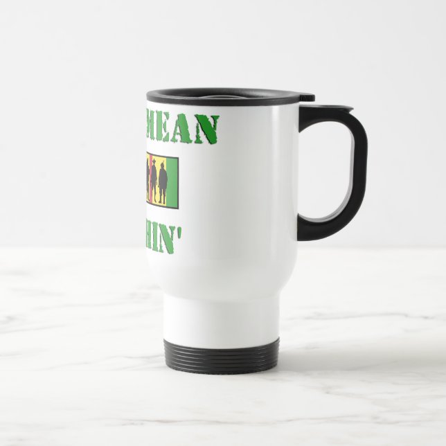 La tasse de Coffe de vétéran du Vietnam/a isolé la (Droite)