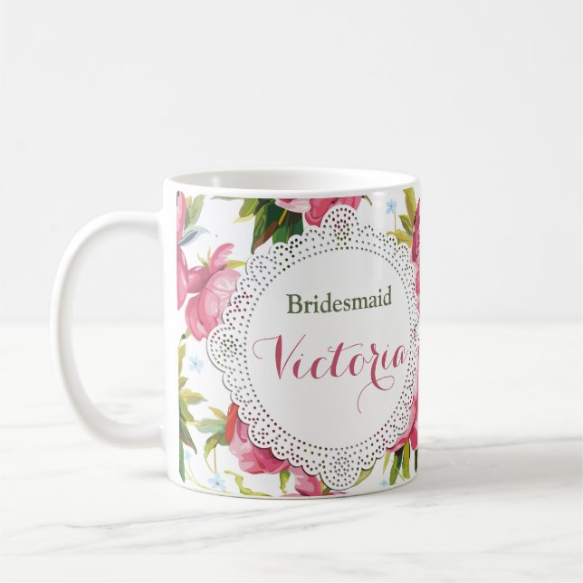 La tasse de demoiselle d'honneur, domestique de (Gauche)